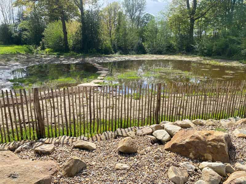 Anlegen der Blänke