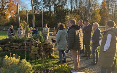 LEADER-Ausschuss im Lehrgarten