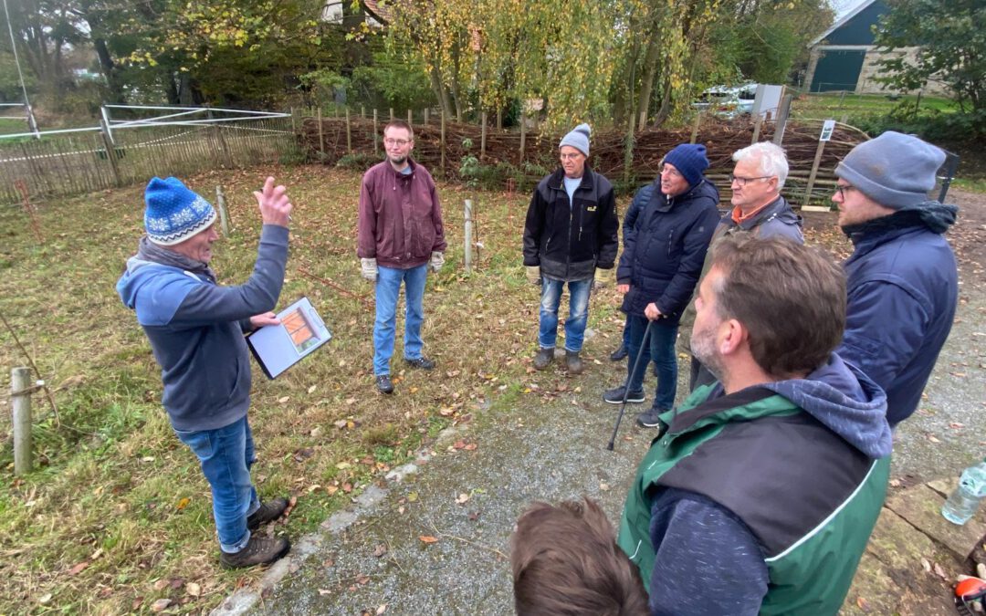 Projektbeginn Geräteschuppen