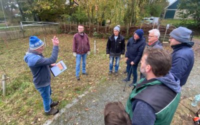 Projektbeginn Geräteschuppen