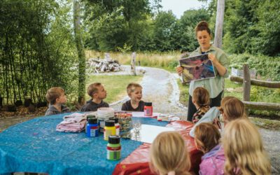 Grün ist nicht gleich Grün – Kunstworkshop für Kinder